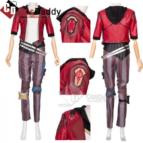 Arcane Vi Jacket Outfit League of Legends Cosplay Costumes LOL Arcane Vi Halloween Costumes Outfits