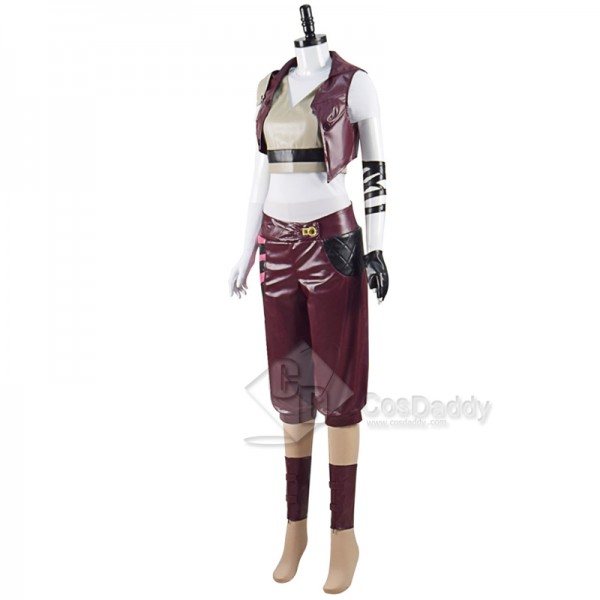 Arcane League of Legends Vi Arcane Outfit Cosplay Costumes Halloween Carnival Suit