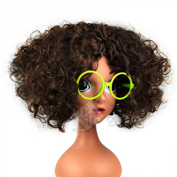 Encanto Mirabel Madrigal Cosplay Wig Heat Resistant Synthetic Hair Halloween Props