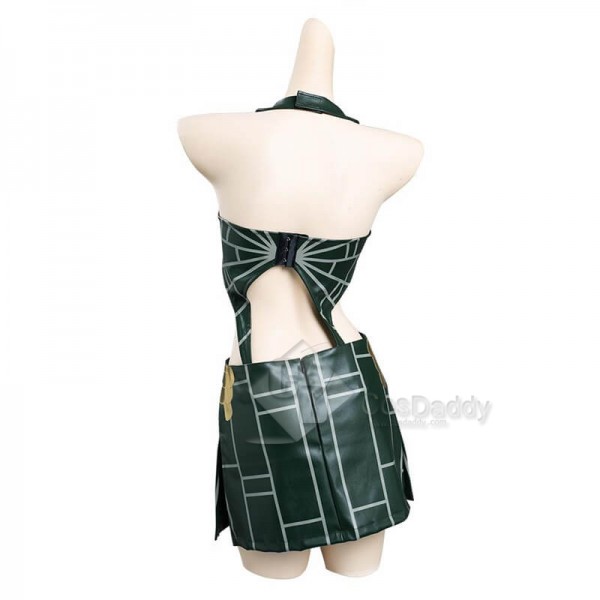 JoJo's Bizarre Adventure Jolyne Cujoh Cosplay Suit Skirt Pants Costumes for Women