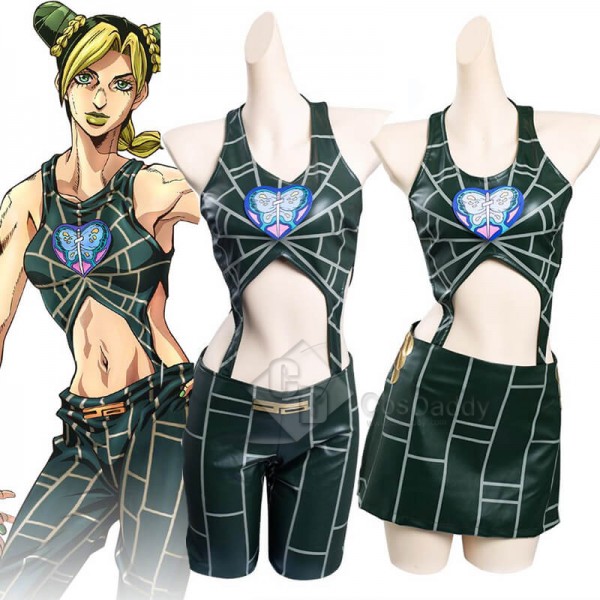 JoJo's Bizarre Adventure Jolyne Cujoh Cosplay Suit...