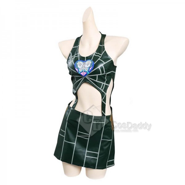 JoJo's Bizarre Adventure Jolyne Cujoh Cosplay Suit Skirt Pants Costumes for Women