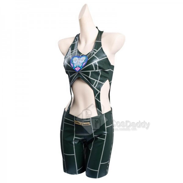 JoJo's Bizarre Adventure Jolyne Cujoh Cosplay Suit Skirt Pants Costumes for Women