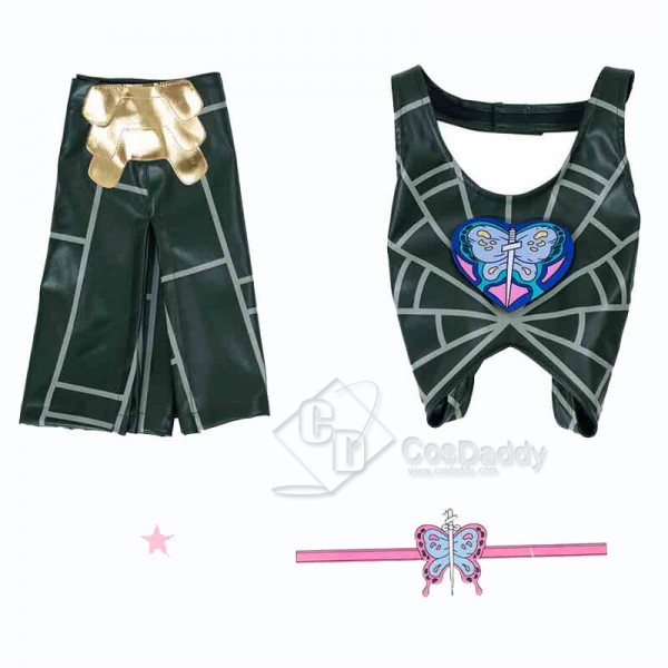 JoJo's Bizarre Adventure Jolyne Cujoh Cosplay Suit Skirt Pants Costumes for Women