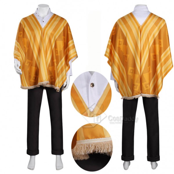 Adults Encanto Camilo Costume Camilo Madrigal Cloak Halloween Cosplay Costumes