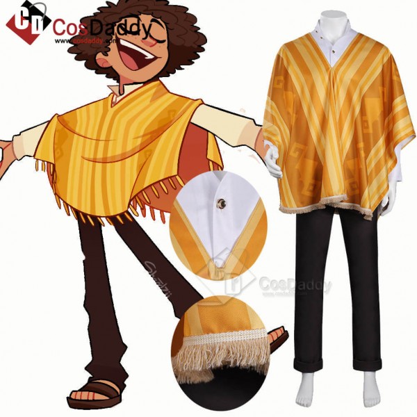 Adults Encanto Camilo Costume Camilo Madrigal Cloak Halloween Cosplay Costumes