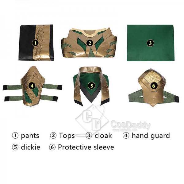 Thor Loki Season 1 Loki Halloween Cosplay Costumes Outfit CosDaddy