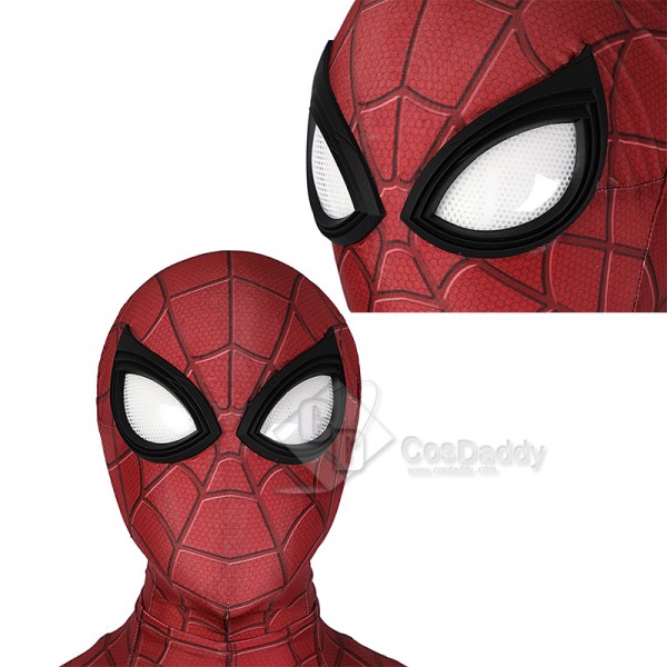 Spider-Man 3 No Way Home Peter Parker Cosplay Costume Gold Jumpsuit For Adults Kids