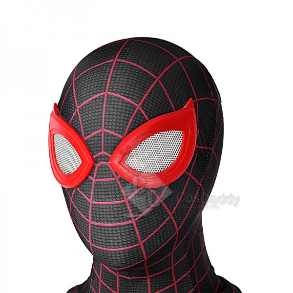 Spider Man PS5 2 Miles Morales Cosplay Costume Spiderman Jumpsuit 3D Printed Bodysuit