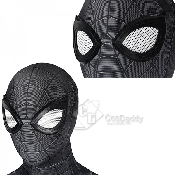 Spider-Man 3 Venom Miles Morales Cosplay Costume Black Jumpsuit Halloween Carnival Suit