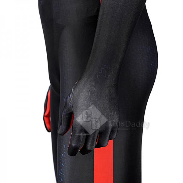 Spider-Man: Across the Spider-Verse(Part One) Miles Morales Cosplay Costume Spiderman Jumpsuit