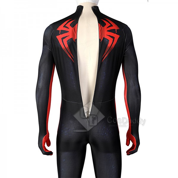 Spider-Man: Across the Spider-Verse(Part One) Miles Morales Cosplay Costume Spiderman Jumpsuit