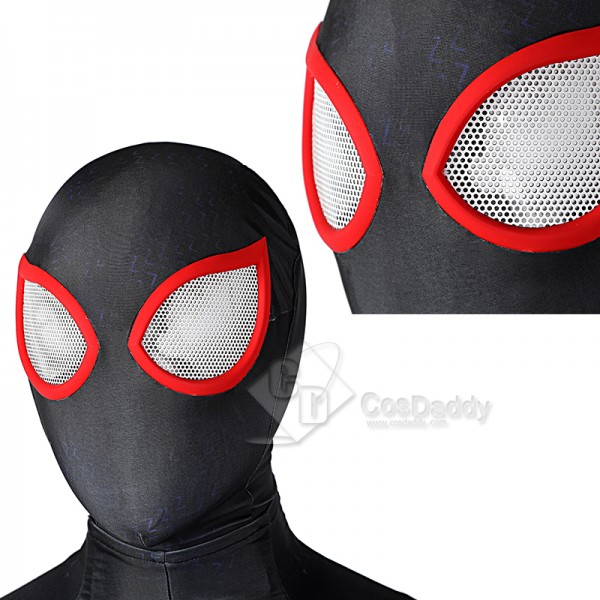 Spider-Man: Across the Spider-Verse(Part One) Miles Morales Cosplay Costume Spiderman Jumpsuit