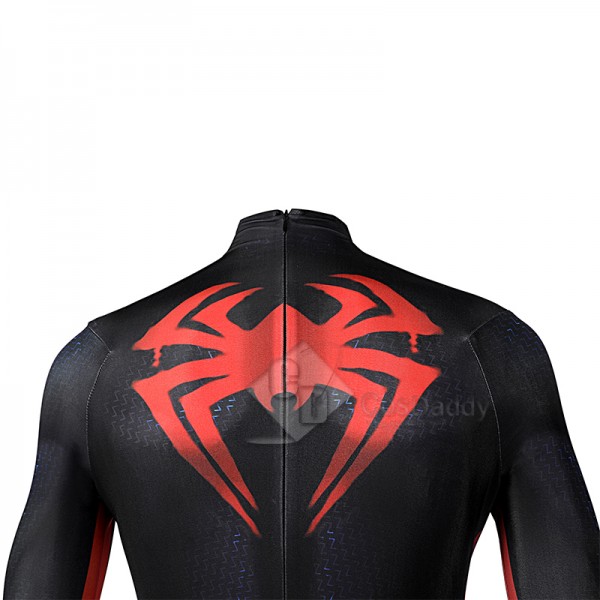 Spider-Man: Across the Spider-Verse(Part One) Miles Morales Cosplay Costume Spiderman Jumpsuit