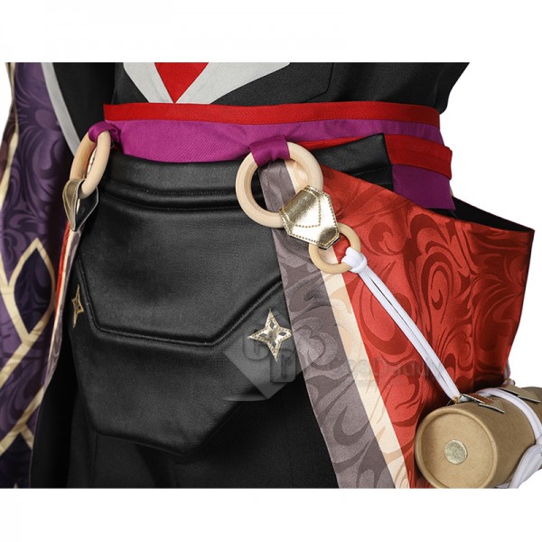 Genshin Impact Scaramouche Cosplay Costume The Sixth of The Eleven Fatui Harbingers Suit