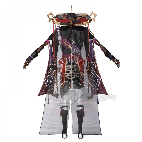 Genshin Impact Scaramouche Cosplay Costume The Sixth of The Eleven Fatui Harbingers Suit