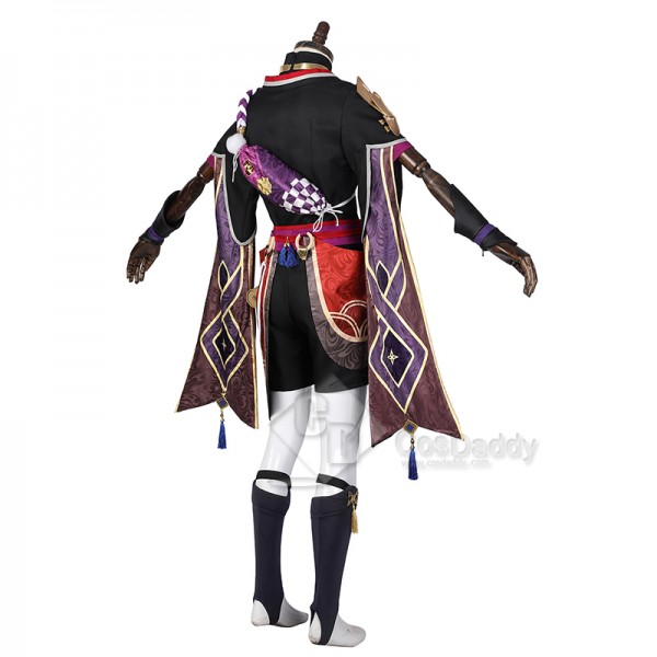 Genshin Impact Scaramouche Cosplay Costume The Sixth of The Eleven Fatui Harbingers Suit