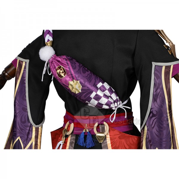 Genshin Impact Scaramouche Cosplay Costume The Sixth of The Eleven Fatui Harbingers Suit