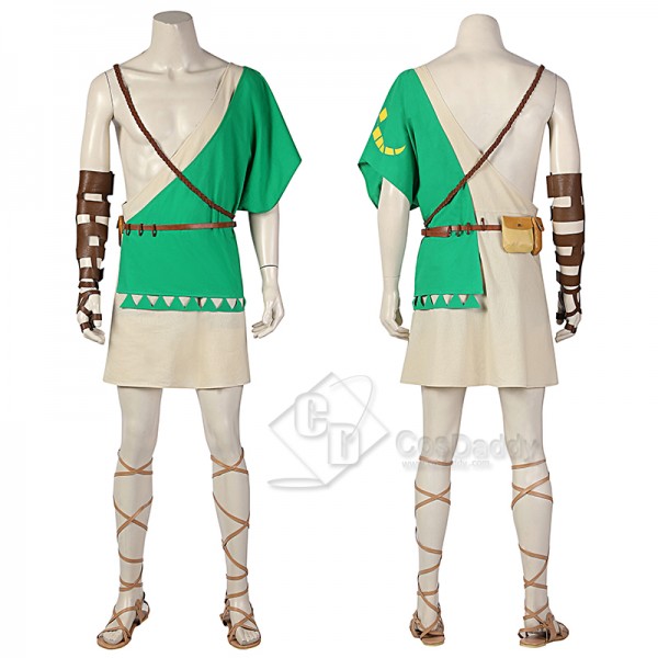 The Legend Of Zelda Breath Of The Wild 2  Link Cosplay Costume Fighting Uniform