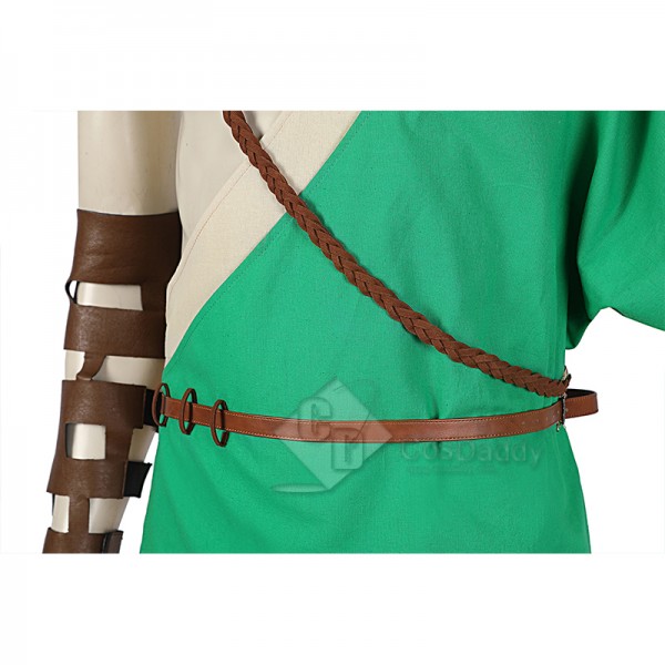 The Legend Of Zelda Breath Of The Wild 2  Link Cosplay Costume Fighting Uniform