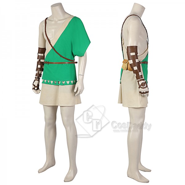 The Legend Of Zelda Breath Of The Wild 2  Link Cosplay Costume Fighting Uniform