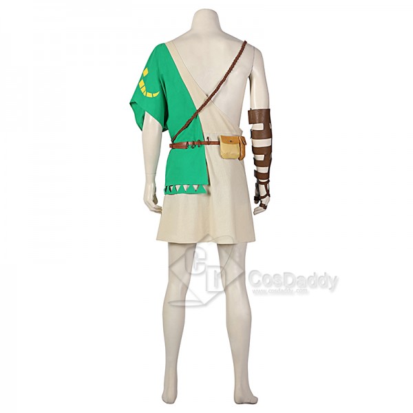 The Legend Of Zelda Breath Of The Wild 2  Link Cosplay Costume Fighting Uniform