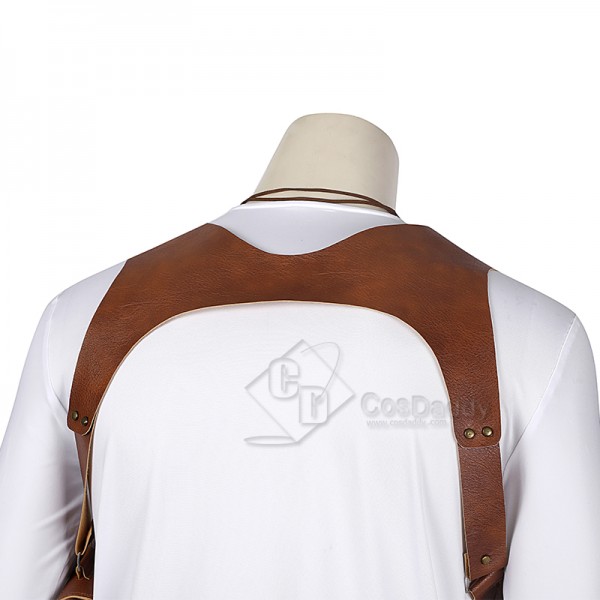 Uncharted Nathan Drake Cosplay Costume Shoulder Holster Suit Halloween Outfit
