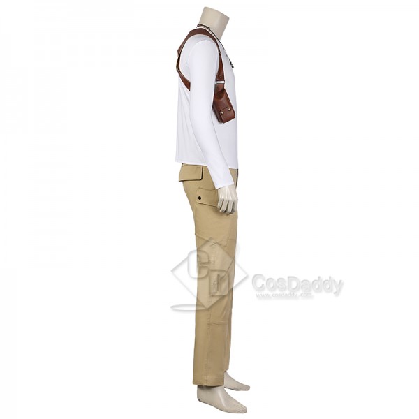 Uncharted Nathan Drake Cosplay Costume Shoulder Holster Suit Halloween Outfit