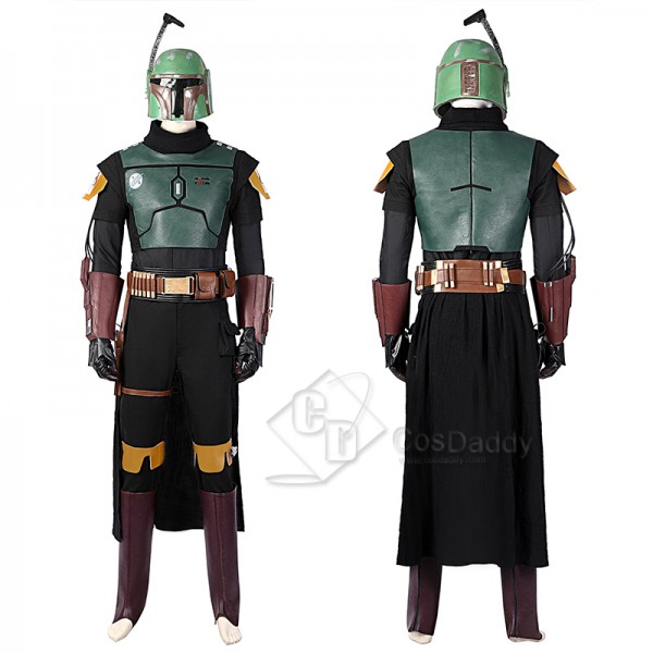 The Mandalorian The Book of Boba Fett Cosplay Costume Green Amor Suit