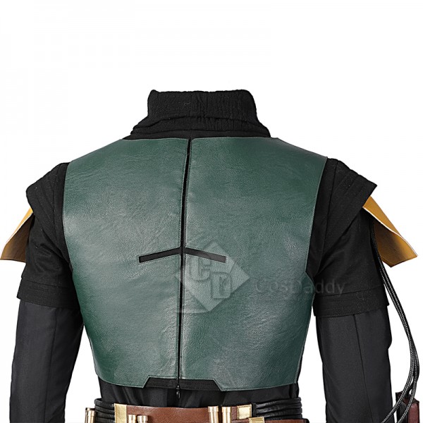 The Mandalorian The Book of Boba Fett Cosplay Costume Green Amor Suit