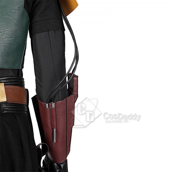 The Mandalorian The Book of Boba Fett Cosplay Costume Green Amor Suit