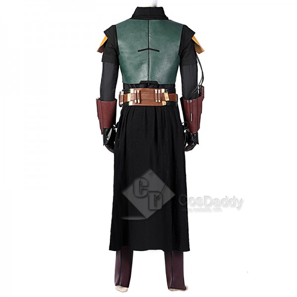 The Mandalorian The Book of Boba Fett Cosplay Costume Green Amor Suit