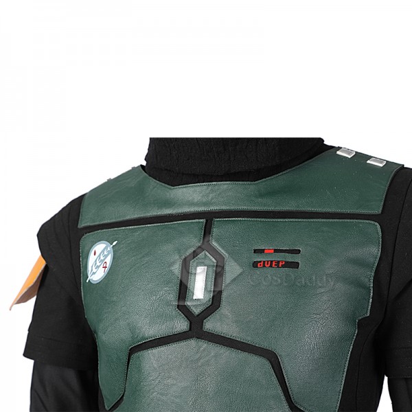 The Mandalorian The Book of Boba Fett Cosplay Costume Green Amor Suit