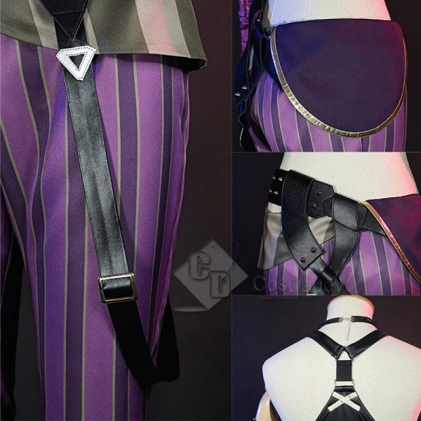 League of Legends Arcane Jinx Halloween Outfit LOL Fortnite Arcane Cosplay Costumes
