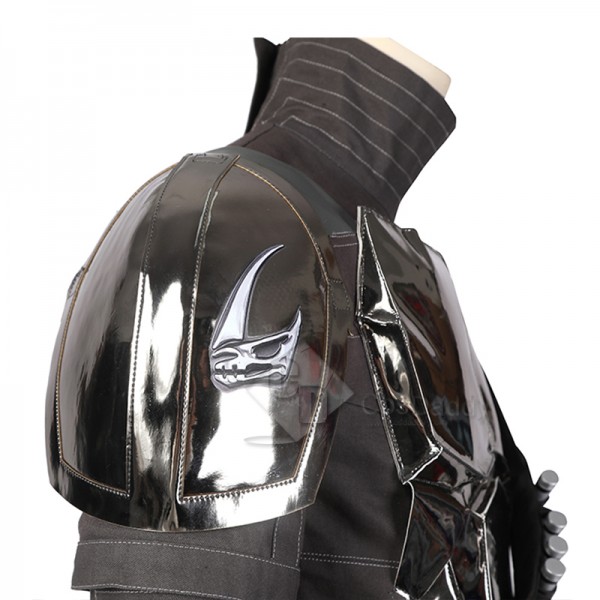 Star Wars The Mandalorian Season 2 Beskar Armor Uniform Cosplay Costume Din Djarin Halloween Outfit