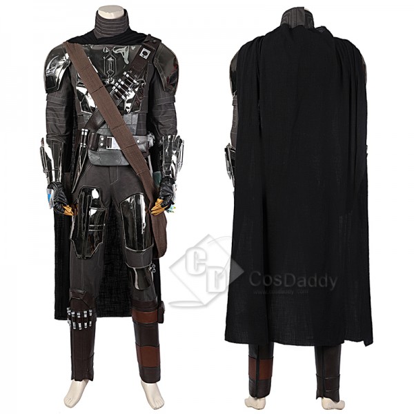 Star Wars The Mandalorian Season 2 Beskar Armor Uniform Cosplay Costume Din Djarin Halloween Outfit