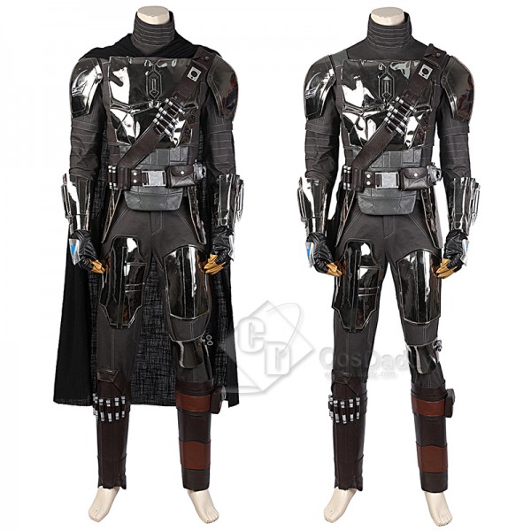 Star Wars The Mandalorian Season 2 Beskar Armor Uniform Cosplay Costume Din Djarin Halloween Outfit