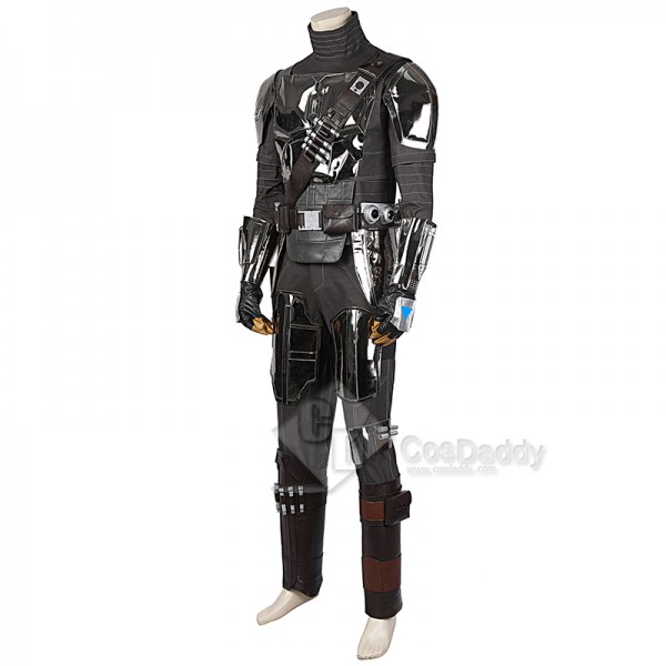 Star Wars The Mandalorian Season 2 Beskar Armor Uniform Cosplay Costume Din Djarin Halloween Outfit