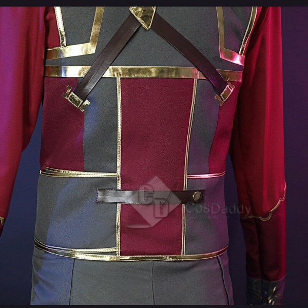 Game League of Legends Arcane Silco Cosplay Costumes LOL Halloween Outfit for Men