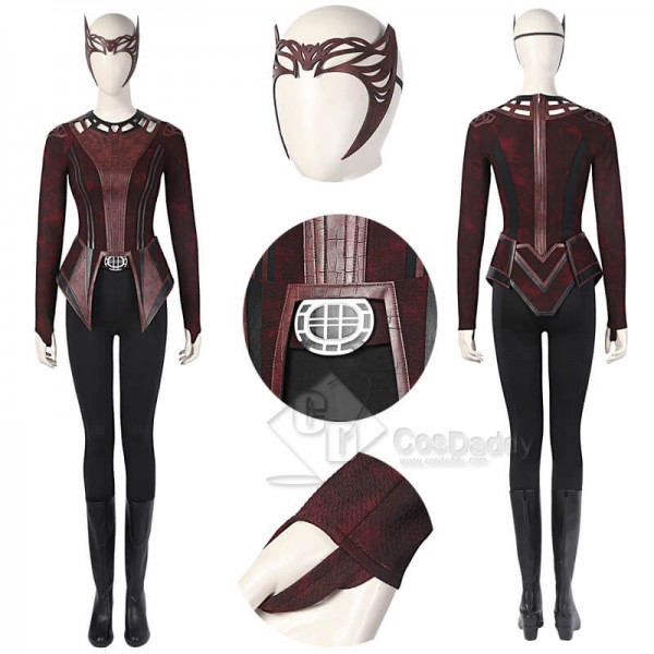 Doctor Strange 2 Scarlet Witch New Outfits Cosplay Costumes 2022 CosDaddy