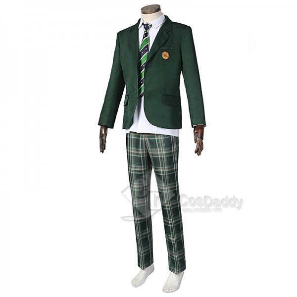 All Of Us Are Dead Character Lee Su-Hyeok Actor Park Solomon Cosplay Costume School Uniform