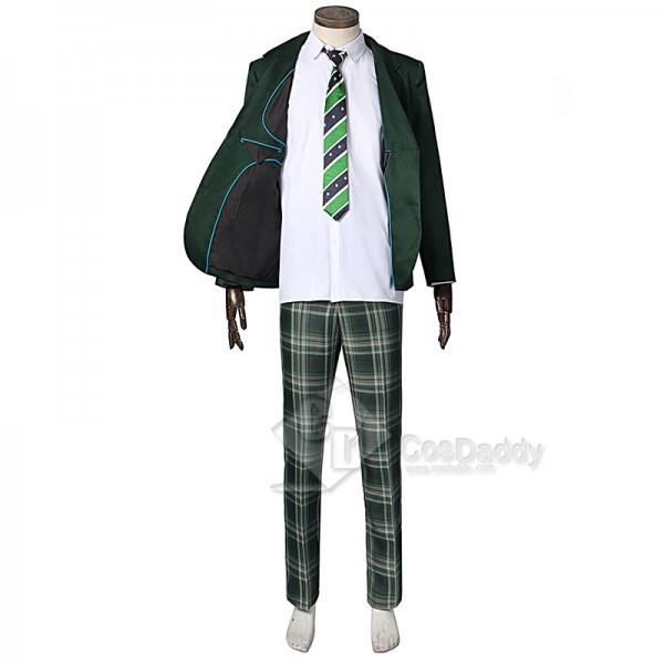 All Of Us Are Dead Character Lee Su-Hyeok Actor Park Solomon Cosplay Costume School Uniform