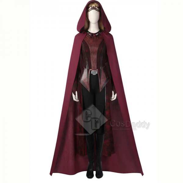 Doctor Strange 2 Scarlet Witch New Costumes with Skirt Wanda New Cosplay Outfits CosDaddy