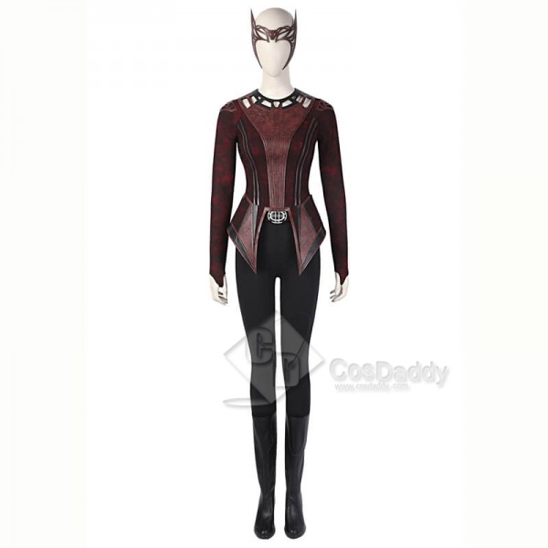 Doctor Strange 2 Scarlet Witch New Costumes with Skirt Wanda New Cosplay Outfits CosDaddy