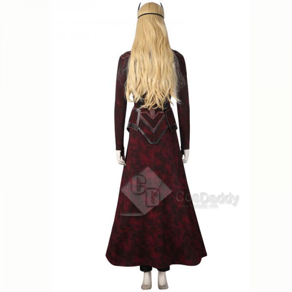 Doctor Strange 2 Scarlet Witch New Costumes with Skirt Wanda New Cosplay Outfits CosDaddy