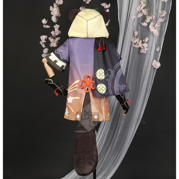 Genshin Impact Sayu Cosplay Costume Game Adorable Uniform Lolita Kimono Dress