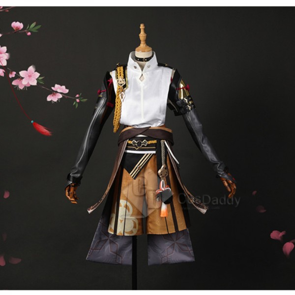 Game Genshin Impact Shikanoin Heizou Cosplay Costume Uniform Halloween Carnival Suit