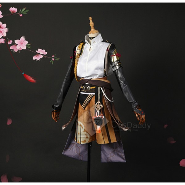 Game Genshin Impact Shikanoin Heizou Cosplay Costume Uniform Halloween Carnival Suit