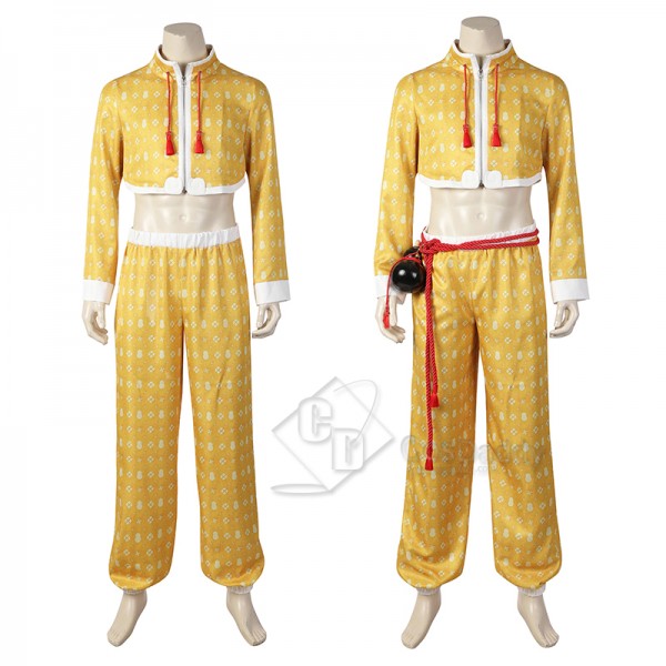 2022 Game Street Fighter 6 Jamie Cosplay Costume Halloween Carnival Suit