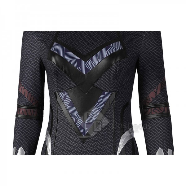 2022 Black Panther 2 Wakanda Forever Supergirl Shuri Cosplay Costume Halloween Carnival Suit